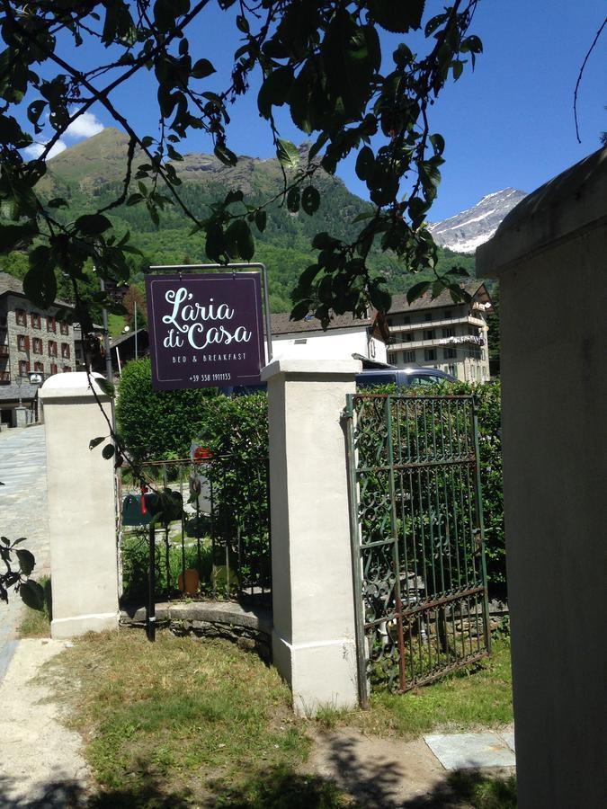 L'Aria Di Casa Acomodação com café da manhã Alagna Valsesia Exterior foto